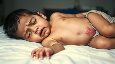 gejala disentri pada anak